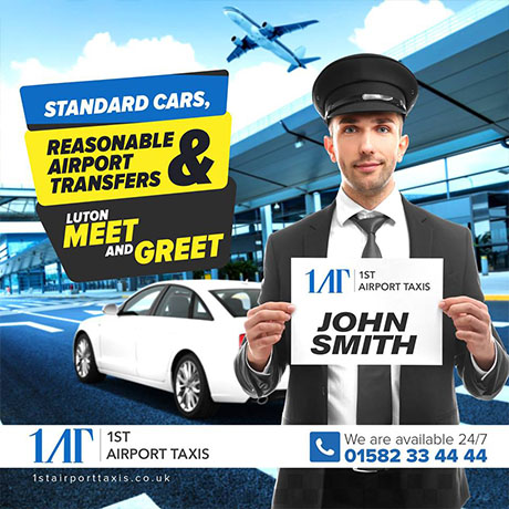 Luton Airport Taxis is available 24/7 with prompt taxis to nearby airports.