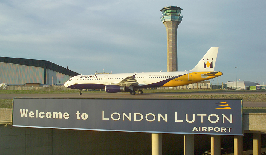 About London Luton airports