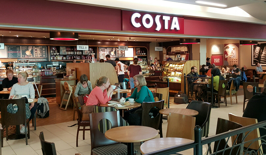 Luton Airport Restaurants and Food Courts