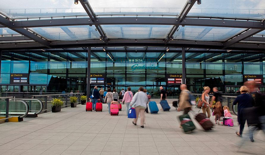 Pick Up Point at Gatwick Airport