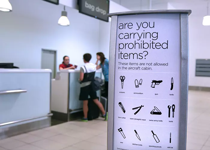 What items are prohibited at Stansted Airport?