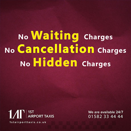No Waiting Charges No Cancellation Charges No Hiidden Charges