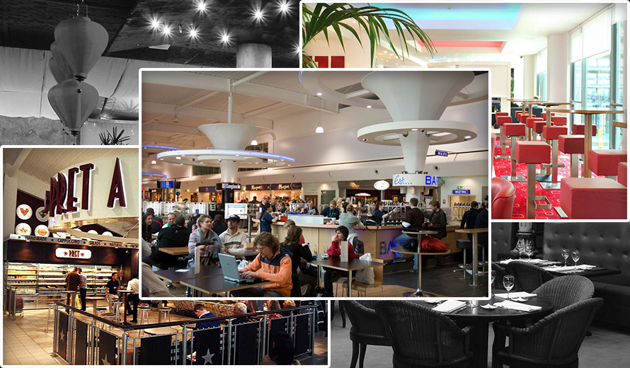 Restaurants and Cafes at Luton Airport