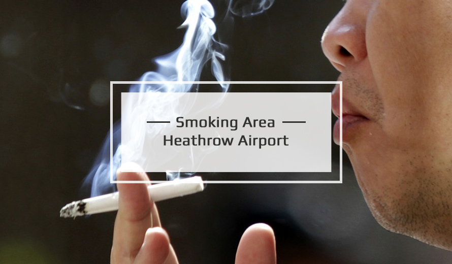 Smoking Area at Heathrow Airport 1ST Airport Taxis