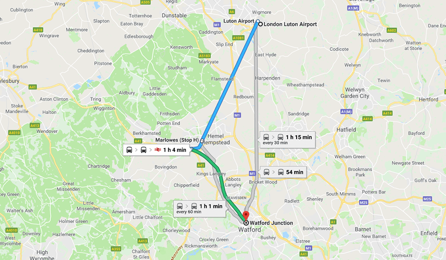 Watford Junction Directions